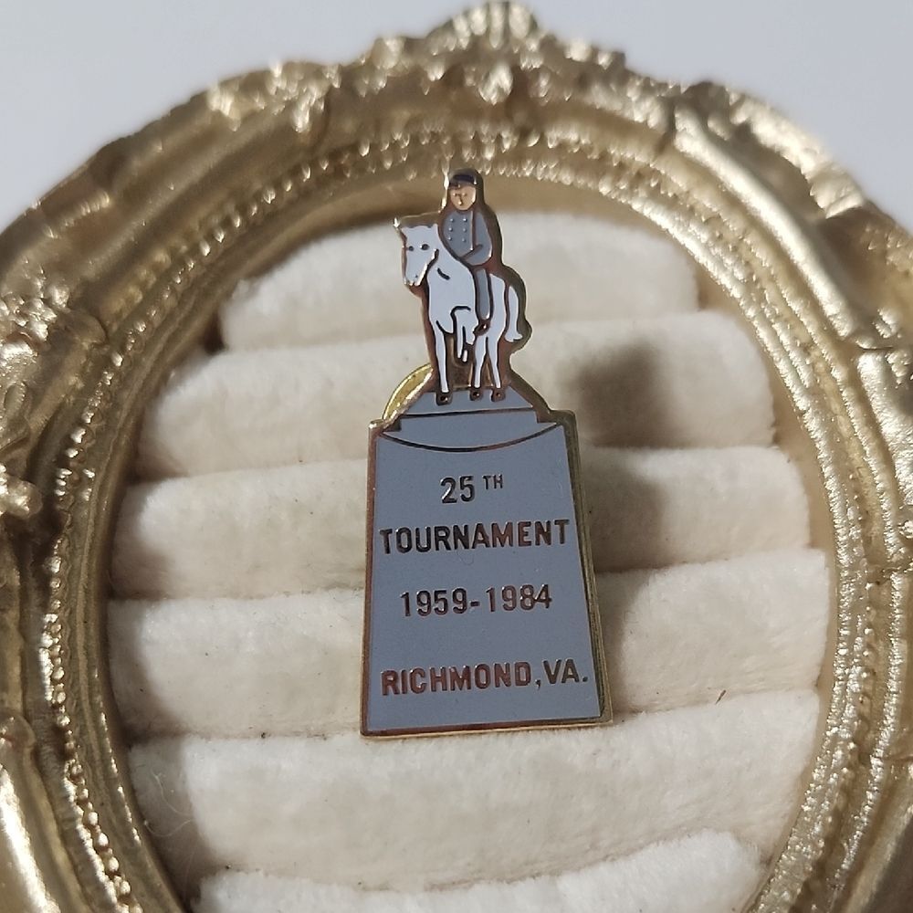 Commemorative Pin 25th Tournament Richmond Virginia